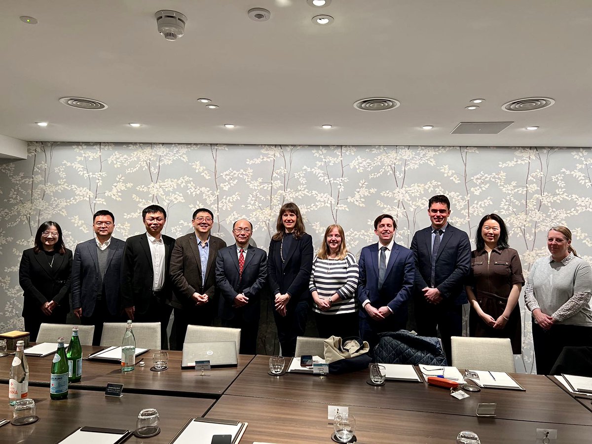 UKRI_China's tweet photo. 👏Exciting news! @UKRI_News hosted the first 🇨🇳research delegation to 🇬🇧 since China's reopening for a successful UK-China Forum on #CarbonNeutrality. Experts from @Cambridge_Uni @ucl @unibirmingham @Tsinghua_Uni explore opportunities &amp; prospects to advance R&amp;I for #NetZero. https://t.co/LqDv3zSuSa