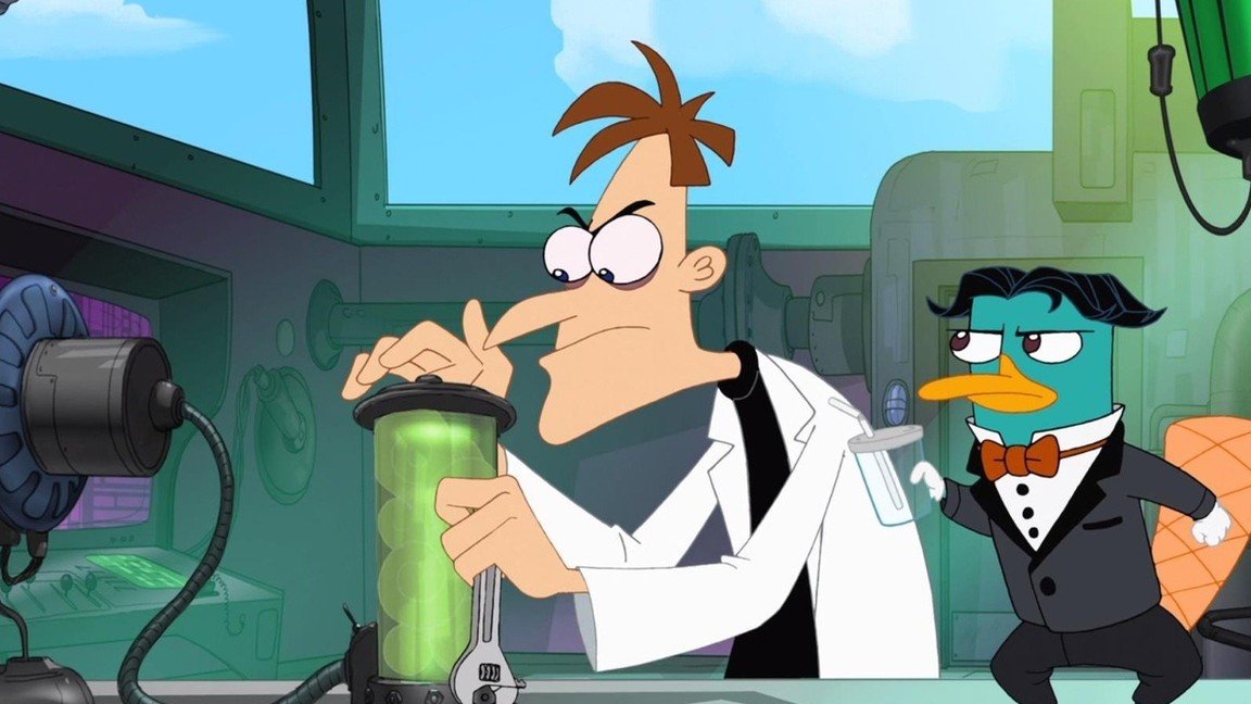 NostalgiaEnvy's tweet photo. 11 years ago, Phineas and Ferb's "The Remains of the Platypus" premiered on Disney Channel. https://t.co/L5A6sCVxYF