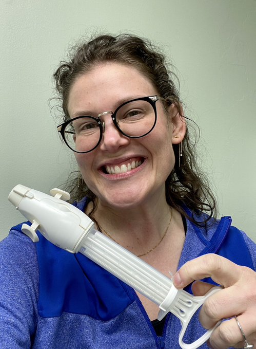 monoingles's tweet photo. This lady took a selfie with a big happy smile with an instrument of murder in her hand, if this was with an AK-47 it would be seen as totally unacceptable! This is unacceptable! Do you know when that tool is used? It is used in the active killing of a baby!😭 Eph. 6:10-12 https://t.co/JtRFSrAWZH