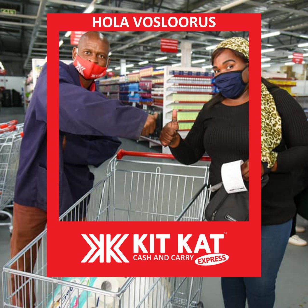 KitKatGroupSA's tweet photo. HOLA Kit Kat Express Vosloorus, we’re waiting for you at the relaunch today! Be sure to swing by and get your hands on the best deals. We're giving the first 500 customers a free hamper! 🎉 https://t.co/eeUE4f6wl4