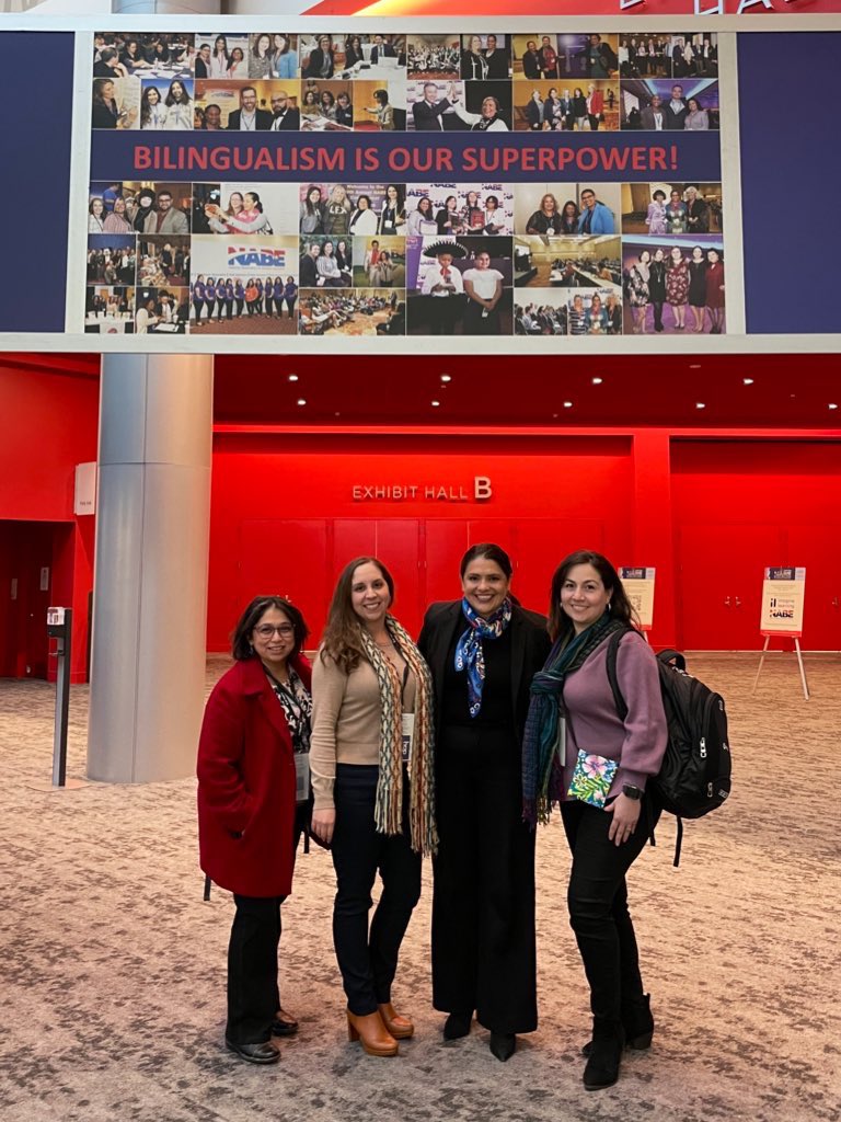 So many great sessions today @NABEorg !Muchas gracias U.S. Secretary of Education @SecCardona & @Montserrat_EDU for all you do to advance the work we do as multilingual educators. ¡Nuestros estudiantes bilingües tienen superpoderes! #NABE2023 @Bilingual_Manor @ManorISD #SiSePuede