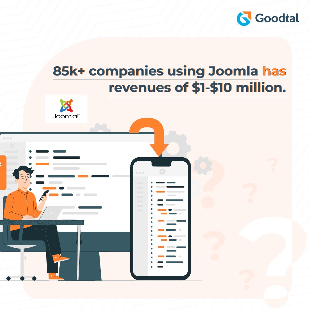 The ones who choose #joomla have witnessed tremendous success. 🏆
It's your turn now.
bit.ly/3xCCpeW

#cmsdevelopment #webdevelopment #goodtal #b2bcommunity