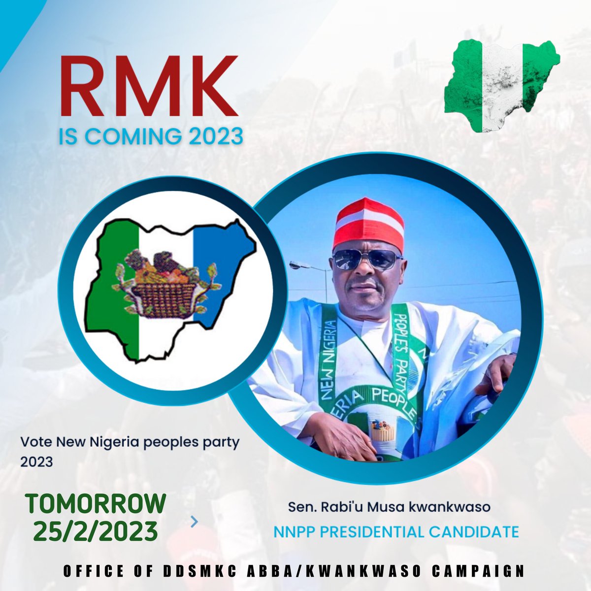 SiginiAmam's tweet photo. Vote kwankwaso tomorrow 💪🔴 https://t.co/KzhB93Es4w