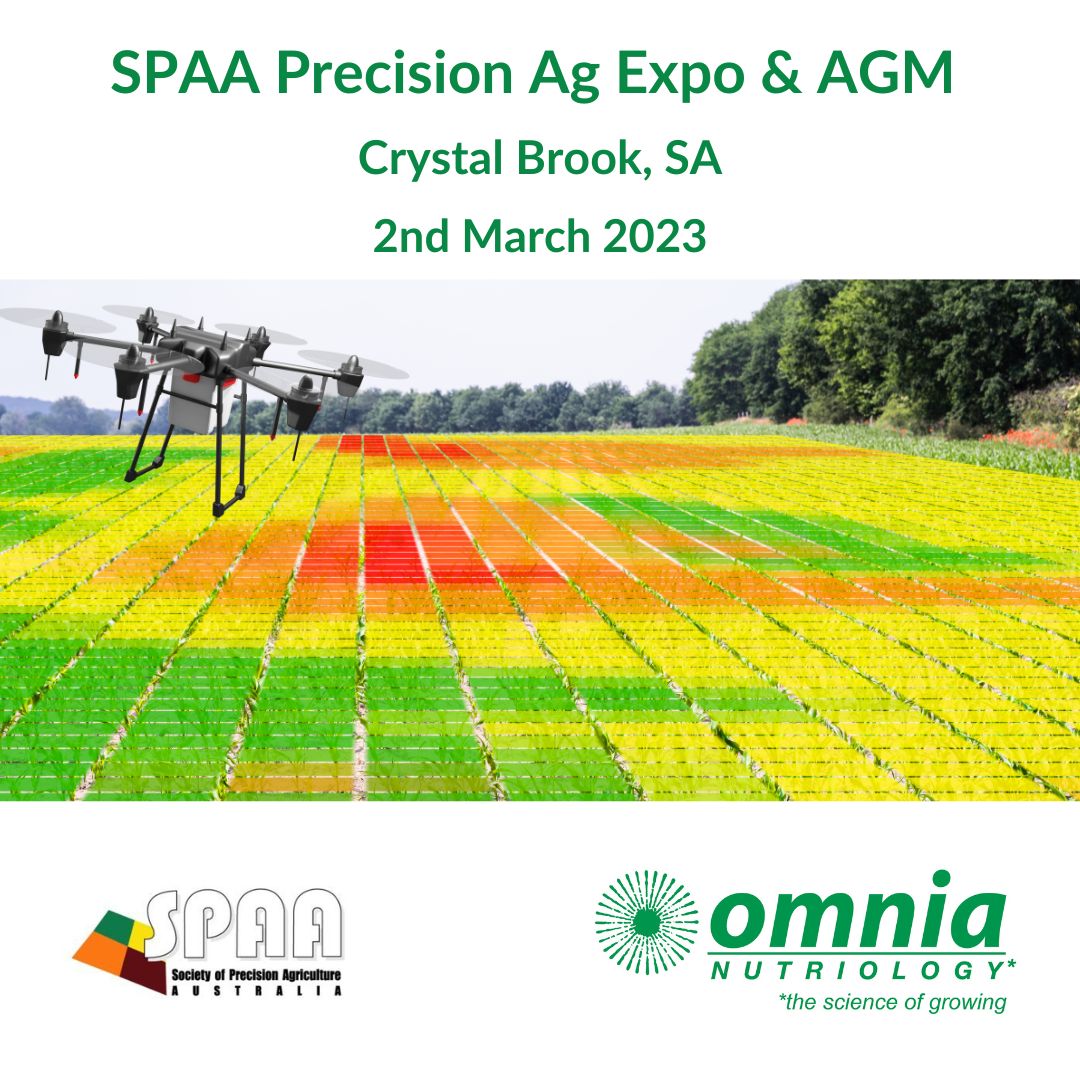 OmniaAustralia's tweet photo. 📣Calling #growers &amp; #AusAg enthusiasts 🧑‍🌾 Join #OmniaAustralia at the @SPAA_Inc Precision Ag Expo #CrystalBrook #SA March 2.
Catch the latest trends &amp; #agtech in #PrecisionAg 🚜#Networking, exhibits, demos, seminars &amp; workshops.

Register now 👉 https://t.co/1SkK5Wmlnx
#Omnia https://t.co/5i4xmdpVzd