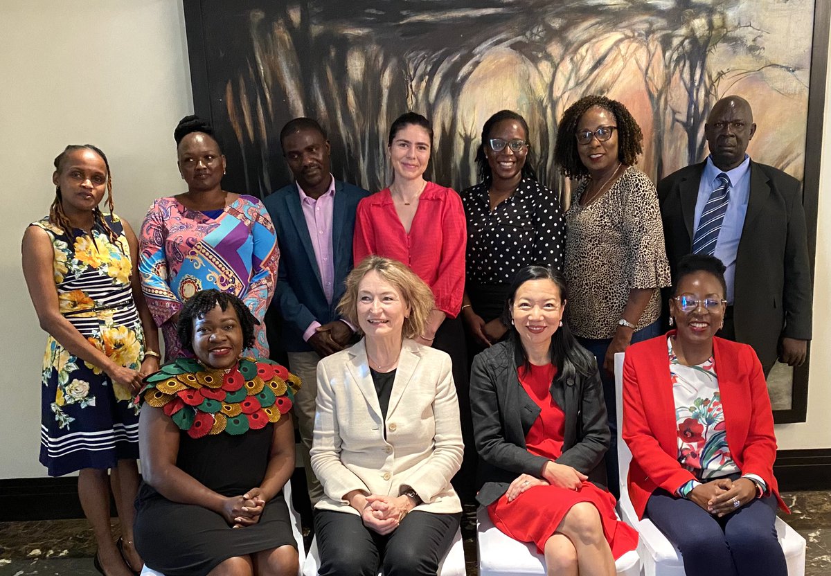 OHCHRKENYA's tweet photo. The @OHCHRKENYA team was privileged to welcome @UNHumanRights Assistant Secretary-General Ilze Brands Kehris to #Kenya. Karibu and asante sana for the rich discussions! https://t.co/zdKKKXbtGy