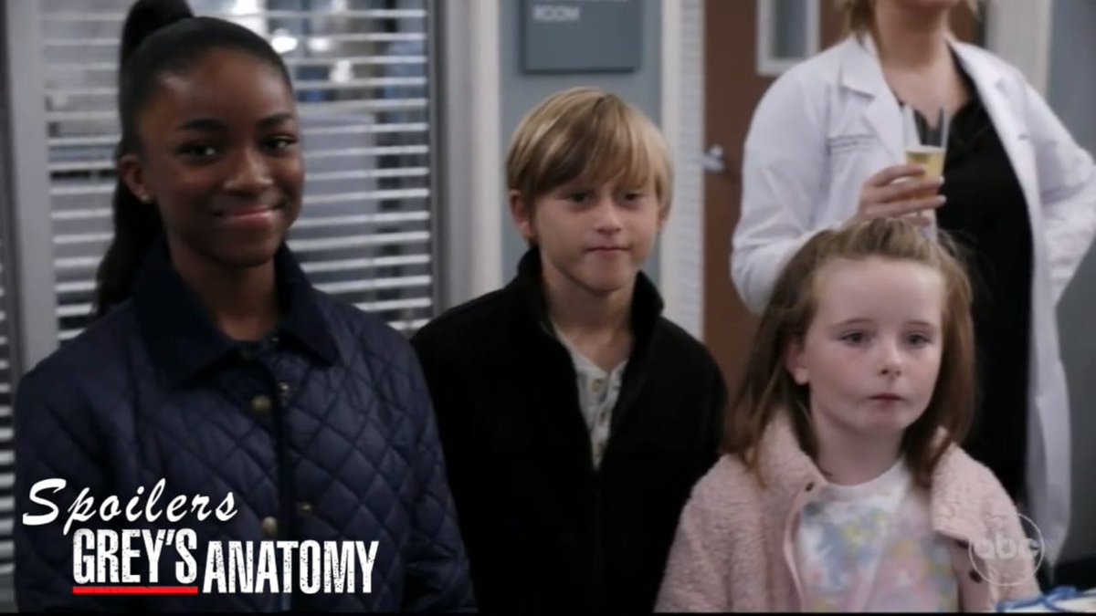 #GreysAnatomy 19x7 “Iʼll Follow the Sun” Las criaturas de Mer, ya no son unos bebés. 🥺🥰 #SpoilersGreysAnatomy