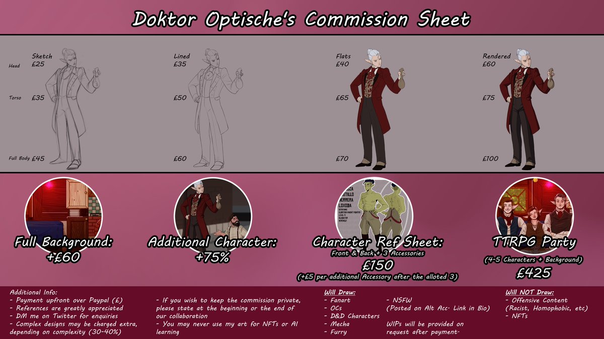 We're back open for business baybeeeeeee!! 🥳

Opening 5 slots, first come first serve! 💜