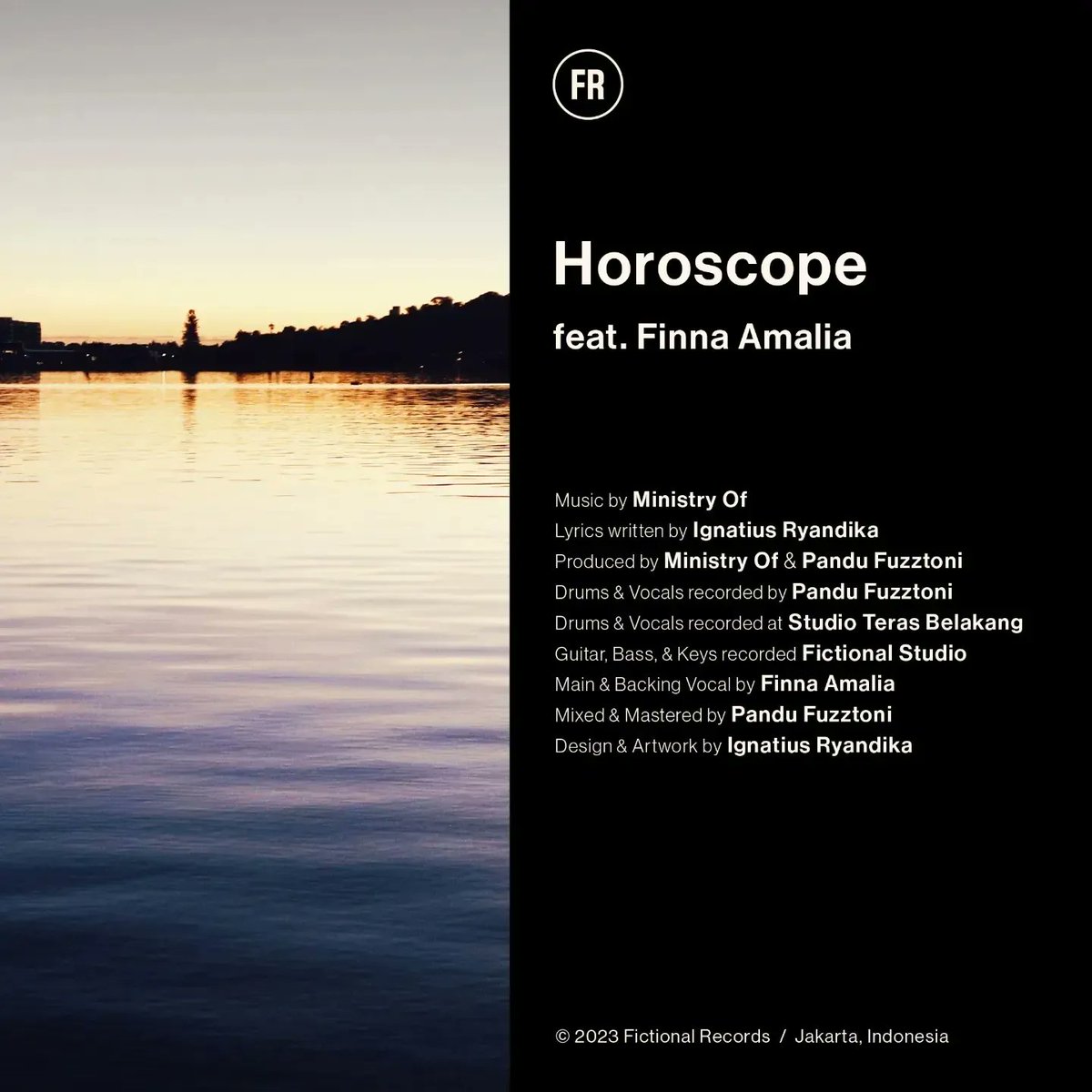 Horoscope (feat. Finna Amalia) is now available to stream everywhere! Also available to purchase via bandcamp (link in bio). This wouldn't happen without the helps from <a href="/hammonade/">Fin</a>, <a href="/PanduFuzztoni/">Pandu Fuzztoni</a> &amp; Studio Teras Belakang fams, and countless session at Studioland 💫🫶🏻