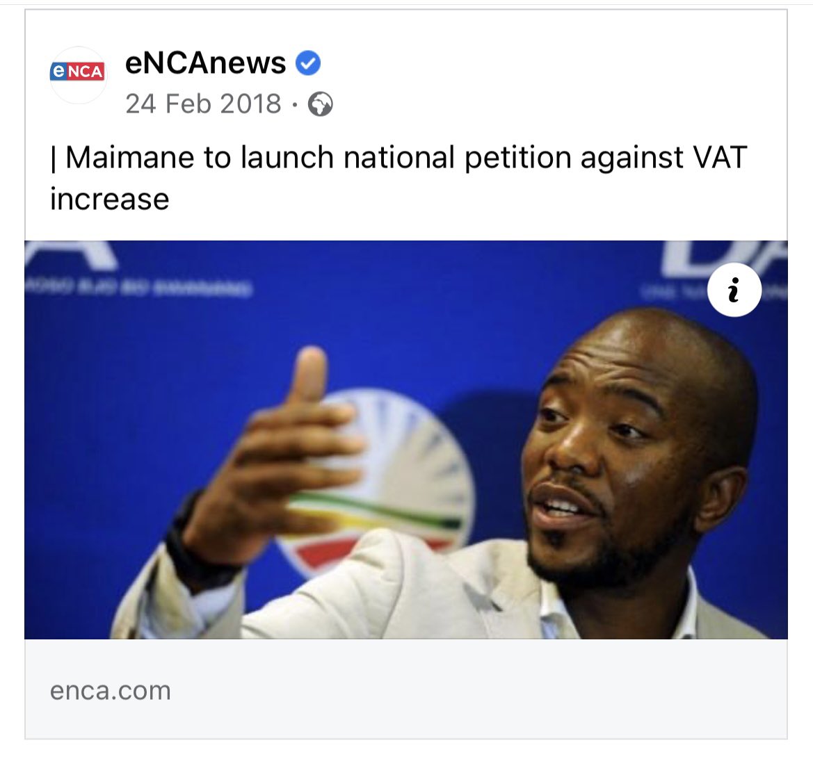 Hello <a href="/MmusiMaimane/">Mmusi Maimane MP</a>  how far are you with this ,