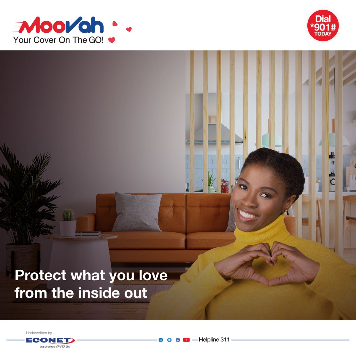 Cover your home and property with Moovah today.

#ProtectWhatyouLove