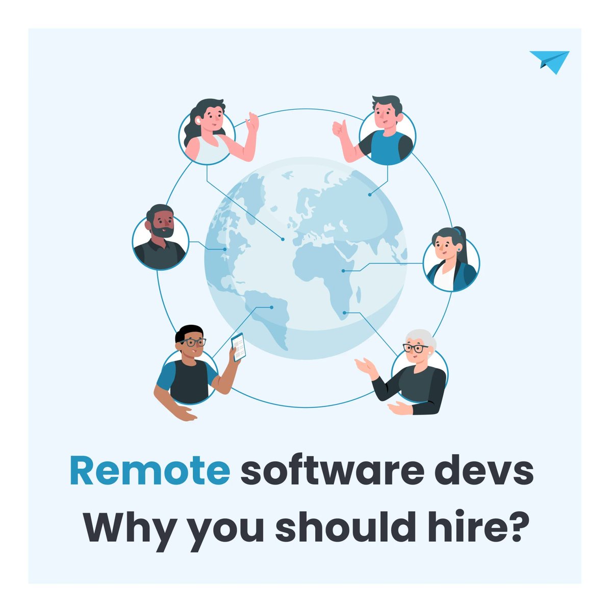 TikwebApS's tweet image. Have you ever thought about the benefits of having your remote software development team? 🤔

Building a remote software development team can unlock numerous benefits.

📞 Contact at tikweb.com

#hiringremotely #developerjobs #futureofbusiness #remotedeveloper