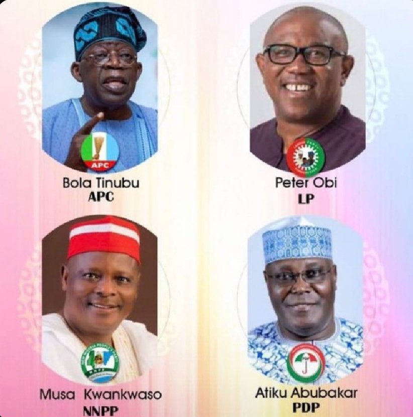 david_ibitoye's tweet photo. Your candidate being the only one that can change the country is your personal opinion. 
Others are allowed to hold contrary opinions. 
The will of the people is the will of God. Pray for whoever wins and position yourself accordingly. 
#tinubu #Atiku #ObiDatti #kwankwaso
BVAS https://t.co/s9ktZgIrEg