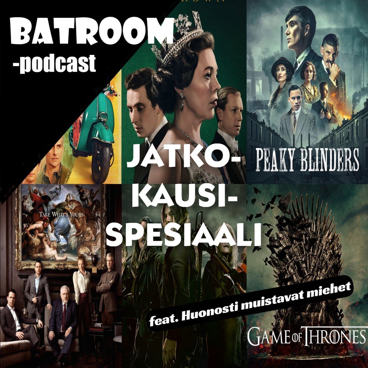 Leffakettu's tweet photo. Batroomin ekassa jatkokausispesiaalissa huonomuistiset miehet höpisevät parhaimpien podissa julkaistujen sarjojen jatkokausista.

Kuunteluun vaikka tästä: 

Spotify: https://t.co/Vjn2iQuhRf
Anchor: https://t.co/9Noz7V7no5

#batroompodcast
#tvsarjat
#elokuvat
#suomipodcast https://t.co/J56ZdrlFRg