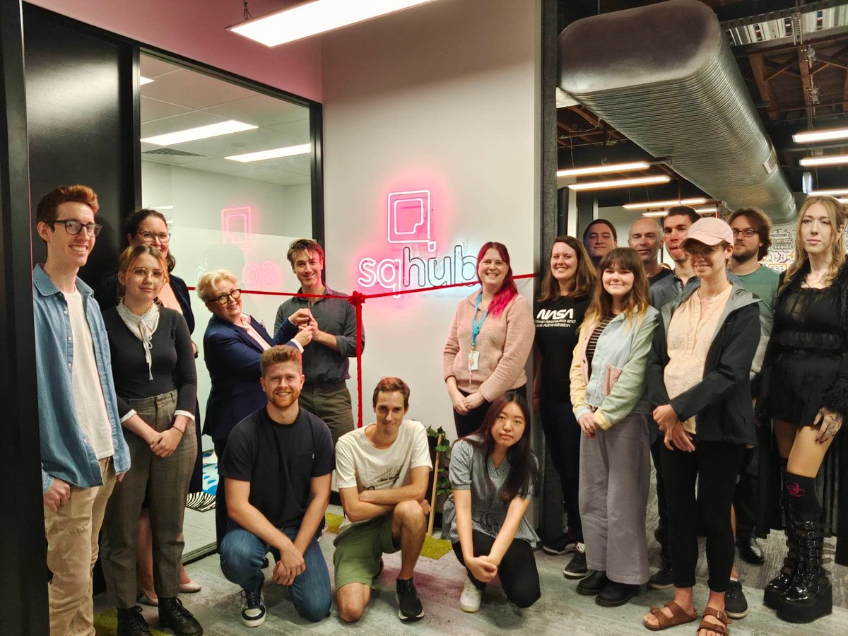 Screen_QLD's tweet image. This week we welcomed the inaugural participants of the Screen Queensland Games Residency 🎮🎀👏