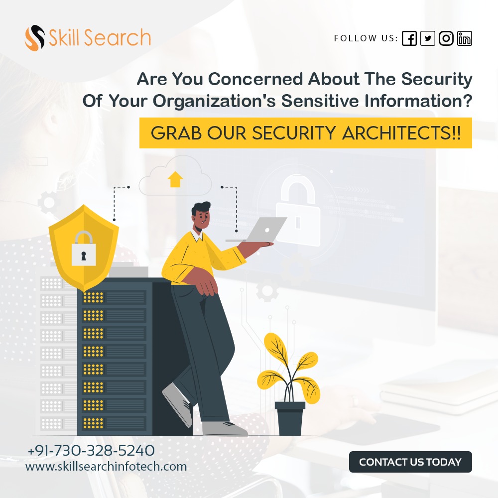skillsearchinfo's tweet photo. Are You Concerned About The Security Of Your Organization's Sensitive Information?
Grab Our Security Architects!!
Connect With Us: https://t.co/pkzH4Fsx69
Call Or WhatsApp: +91-7303285240   
#programming #ethicalhacking #it #training #hackers #data #coding #software #cyberattack https://t.co/NOCMoR9BIz