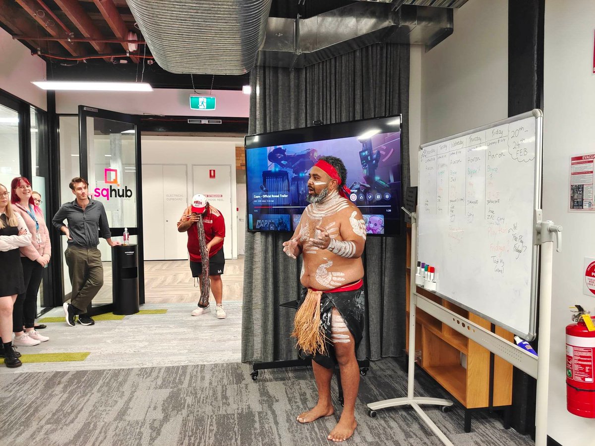 Screen_QLD's tweet image. This week we welcomed the inaugural participants of the Screen Queensland Games Residency 🎮🎀👏