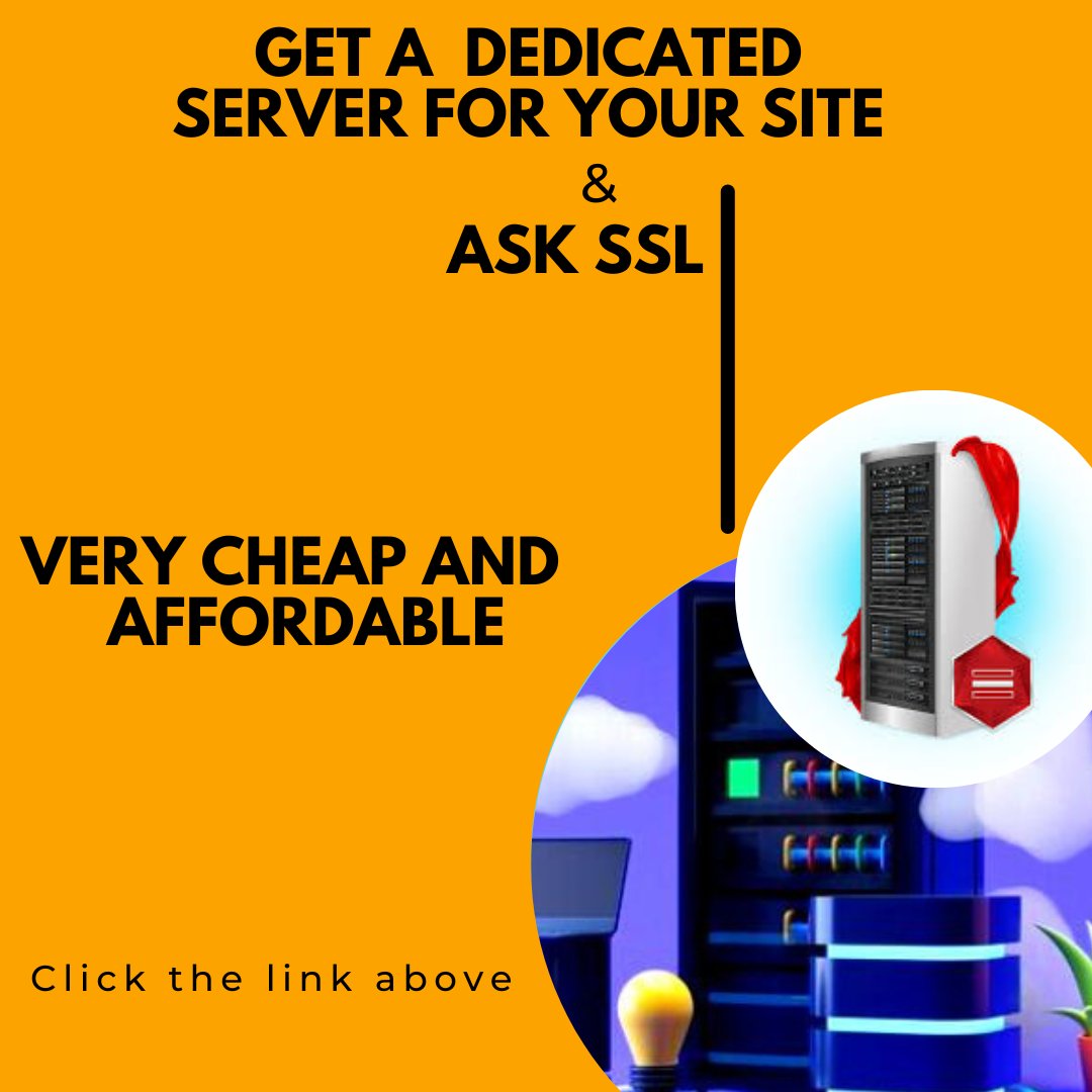 truehostlondon's tweet photo. It is more safe if you host on a dedicated server just click https://t.co/zja07Avj2F
#dedicated  #VPS #hosting #tbt #techworld https://t.co/OD5EZqUmJe