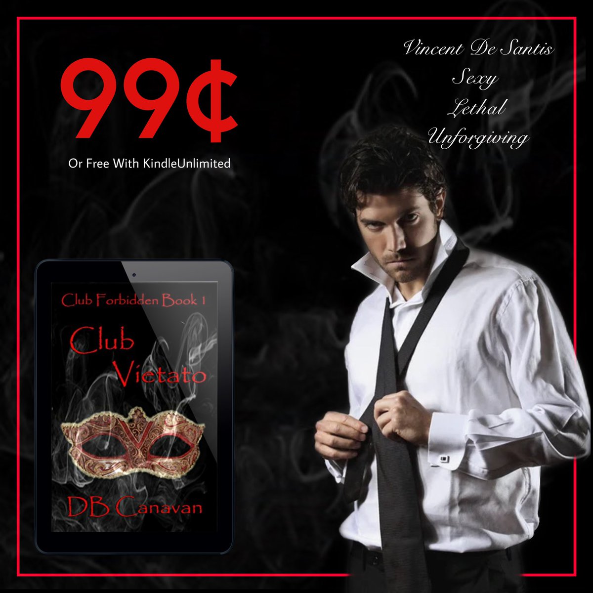 KSwoffPA's tweet photo. #SaleAlert

CLUB VIETATO (#ClubForbidden 1) by @DBCanava is on #Sale for 99¢ or read for Free with #KindleUnlimted.

Two Hot Italian Men:
     One DEA Agent
     One Sicilian Godfather
One Woman:
     One Choice.

Buy it here: https://t.co/6BeWuOZLVG

#DBCanavan #MafiaRomance https://t.co/VqzFRwI3ZY