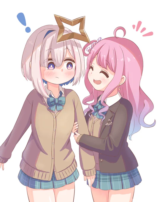 #かなたーと #ルーナート かなたんに巻きつくんなたん 