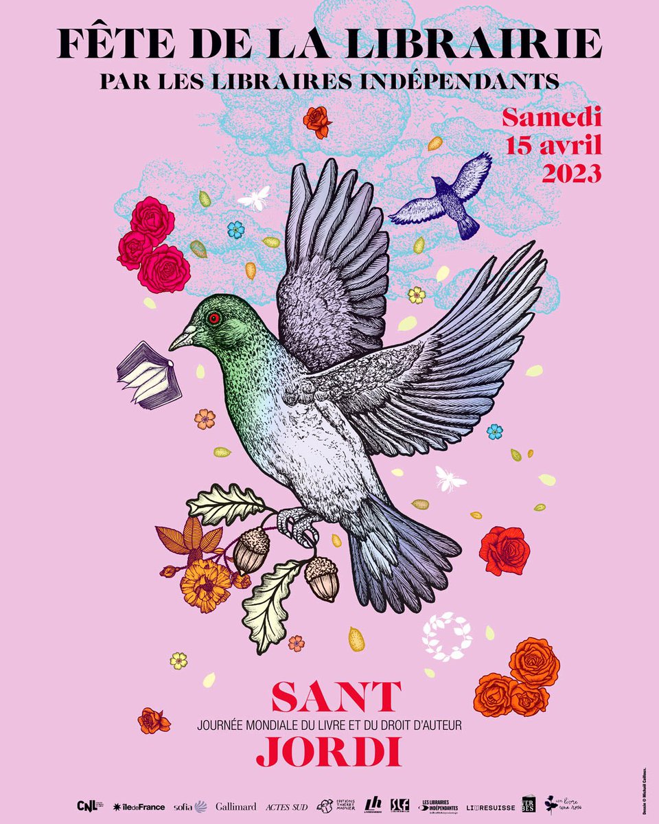 MichaelCailloux's tweet photo. Rendez-vous le 15 avril pour célébrer la Fête de la Librairie 🕊 https://t.co/7sFfEAskbS https://t.co/R4IpDF5A2G