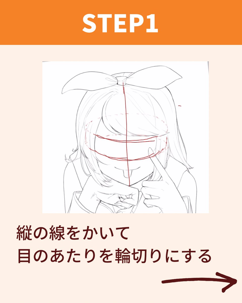 目が描けない人の特徴をりんちゃんを使ってまとめてみました! 