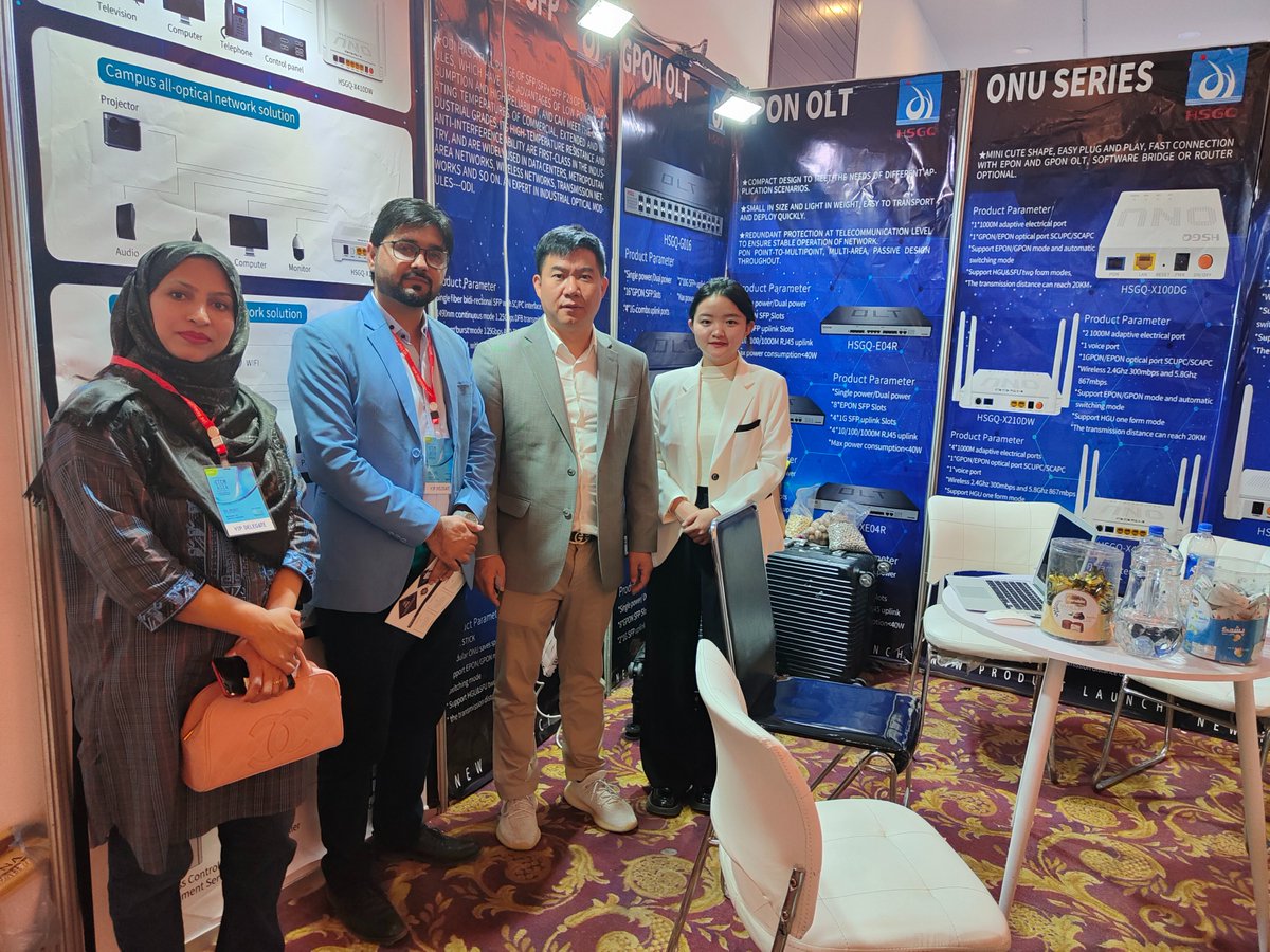 HSFiber's tweet photo. 🙋 First, thanks for the #ITCHAsia’support, it provides a communication and transaction platform between #HSGQ and partners.
🤝 And, this is a new opportunity for #HSGQ to enjoy global trade. 

📣 Check out our website
https://t.co/i1GbBt2EC8

#hsgq #hsgqfiber #hsgqgponolt #olt https://t.co/3NpWGDJEcX