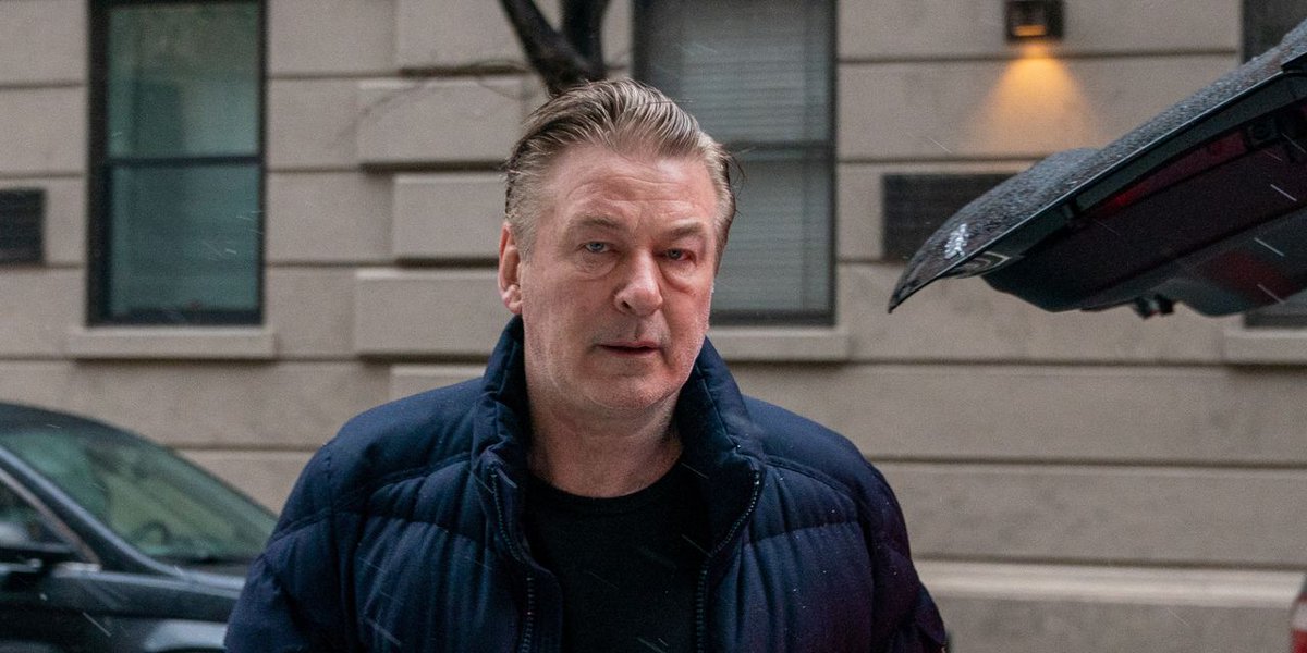 ARISEtv's tweet photo. Alec Baldwin Pleads Not Guilty to ‘Rust’ Manslaughter 
Baldwin was holding a Colt .45 during rehearsals for the film in New Mexico when it discharged, killing Halyna Hutchins in October 2021. 
https://t.co/RSGInmBUNM https://t.co/wNVa2M7eQN