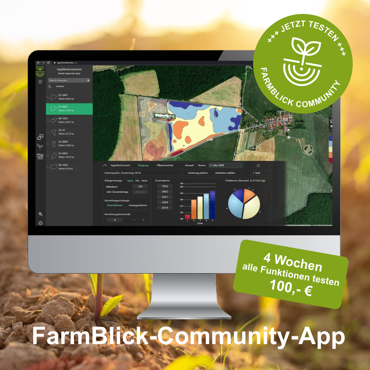 BlickFarm's tweet photo. 😍 Smart Farming "FarmBlick-Community-App" 4 Wochen live testen

👍 Hier gehts zum Angebot und zur Testphase: https://t.co/OYYg7ddbAj

#SmartFarming #FarmBlickcommunity #lohnunternehmen #landwirtschaft #agrarsoftware #applikationskarten #precisionfarming #farm https://t.co/l8QVeV4oN3