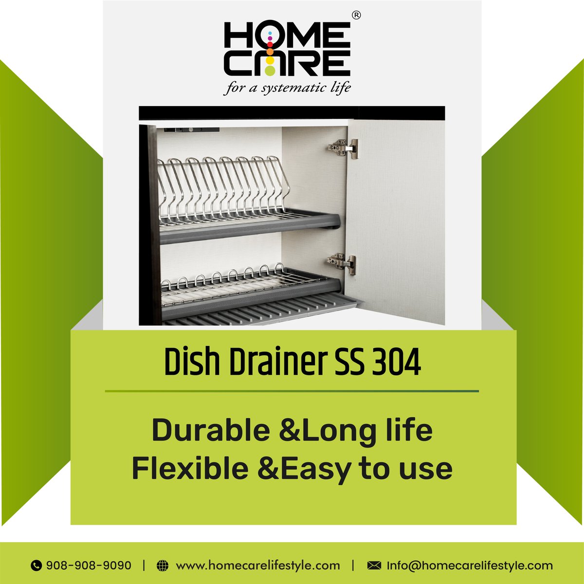HomeCareIn's tweet photo. डिश सुखाने वाले रैक बर्तनों को धोने के बाद सूखने देते हैं.
Benefits of the #dishdrainrack: 
High-quality stainless steel that refuses to rust.
Good storage capacity. 
Attractive design, stable and clean.
Easy to drain.

Visit our website https://t.co/NxzKrKzc5C

#cutlery https://t.co/c35crSUC9p