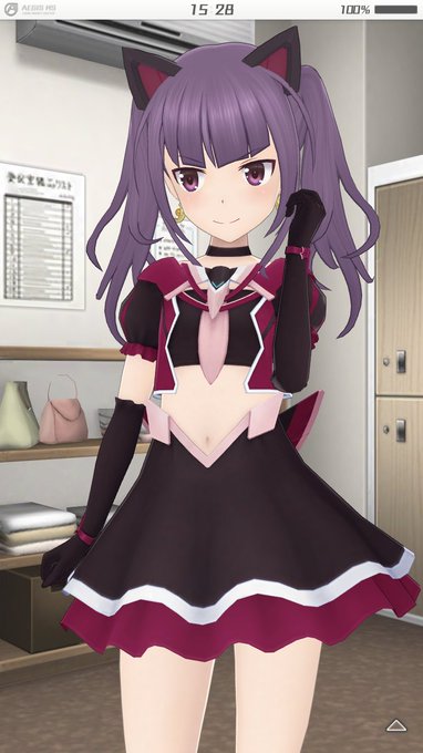 セリフとかポーズが全部違うんだkawaii(╹◡╹    ) 