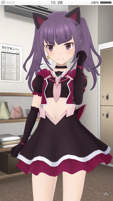 セリフとかポーズが全部違うんだkawaii(╹◡╹    ) 