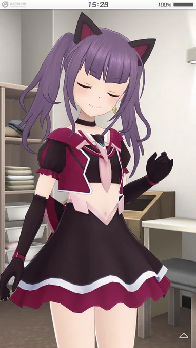 セリフとかポーズが全部違うんだkawaii(╹◡╹    ) 
