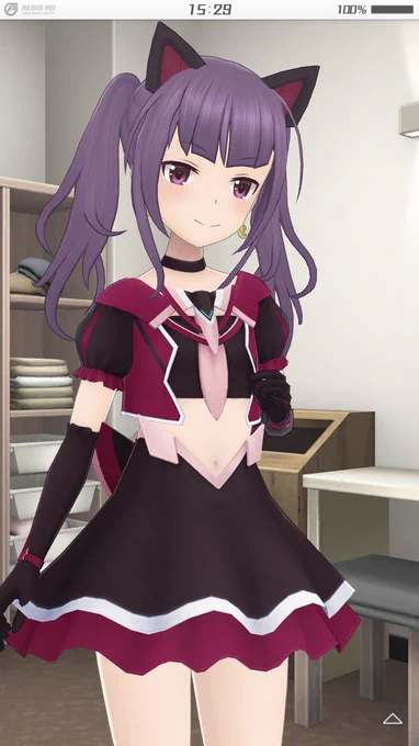 セリフとかポーズが全部違うんだkawaii(╹◡╹    ) 