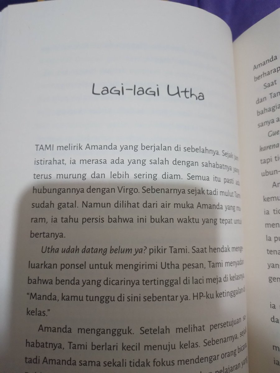 <a href="/dprihas/">dprihas</a> <a href="/fjcindy_/">Cindy Jessica</a> <a href="/fiksigpu/">Fiksi GPU</a> <a href="/bukugpu/">Gramedia Pustaka Utama 📕</a> Udah baca buku ini, asli seru bgt ga nyesel udah beli buku vision. Dari awal sampe akhir enggak bisa berhenti cengengesan, karena karakter Utha dan Amanda. Cerita vision bener2 bikin baper, greget, dan menghibur. Tadinya aku lagi galau parah jadi cengar-cengir mulu 🤣🤣.