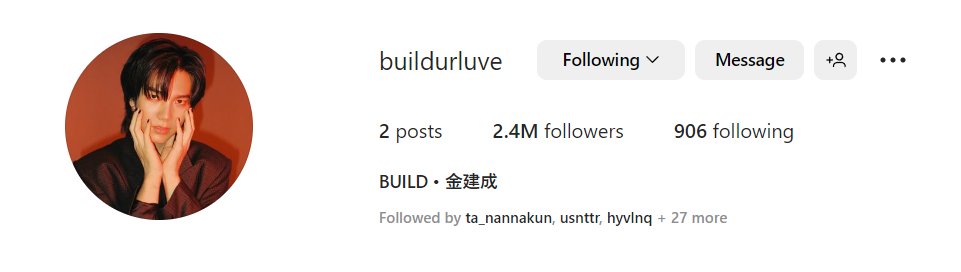 Congratulations to the best man on this achievement. I'm glad to see that so many people support you. 💙

#2m400kForBuildurluve
