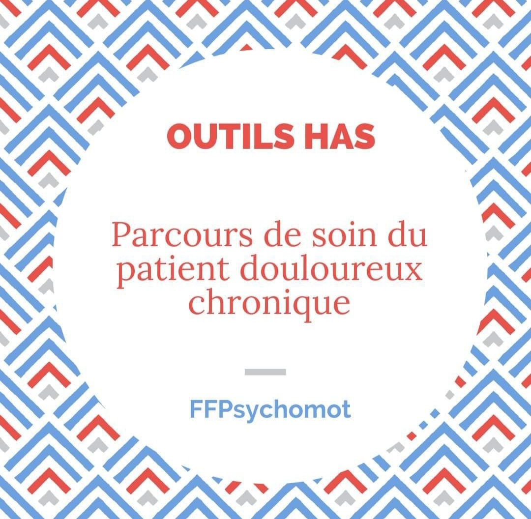 La <a href="/HAS_sante/">Haute Autorité de santé</a> a publié un outil d’amélioration des pratiques professionnelles visant à mieux définir le parcours de soin des patients douloureux chroniques.

➡️has-sante.fr/jcms/p_3218057…

#Sante #psychomotricité #psychomotricien #douleurchronique