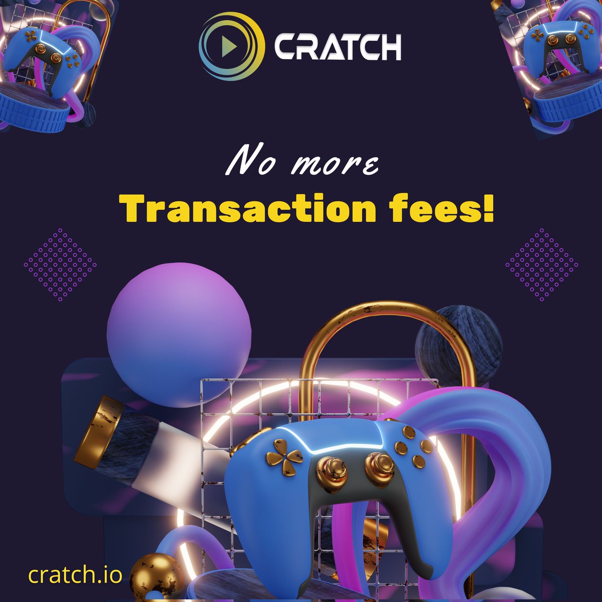 "Say goodbye to issues with video sharing and live streaming with Cratch, including:

- Annoying ads &amp; lack of interactivity
- High transaction costs
- Centralization and censorship: Governments and other governing bodies have the power to remove content."
#Metaverse #media