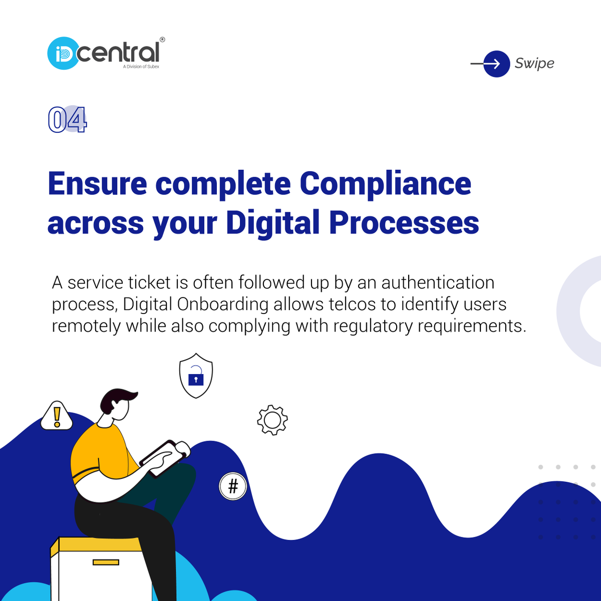 idcentral_io's tweet photo. (2/2)#Telecommunications 2023: Use cases for #DigitalOnboarding has skyrocketed in the #TelecomIndustry.

Contact us today and see our AI-enabled #IdentityVerification &amp; #ComplianceScreening in action: https://t.co/fgXUQiE0rz 

#UserOnboarding #RemoteOnboarding https://t.co/DlNHSzuhrA