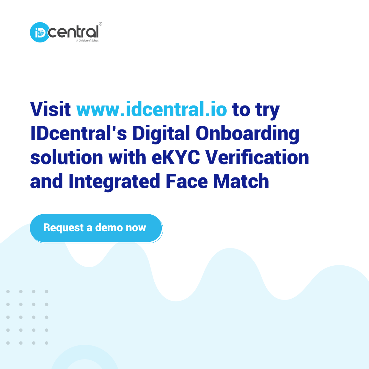idcentral_io's tweet photo. (2/2)#Telecommunications 2023: Use cases for #DigitalOnboarding has skyrocketed in the #TelecomIndustry.

Contact us today and see our AI-enabled #IdentityVerification &amp; #ComplianceScreening in action: https://t.co/fgXUQiE0rz 

#UserOnboarding #RemoteOnboarding https://t.co/DlNHSzuhrA
