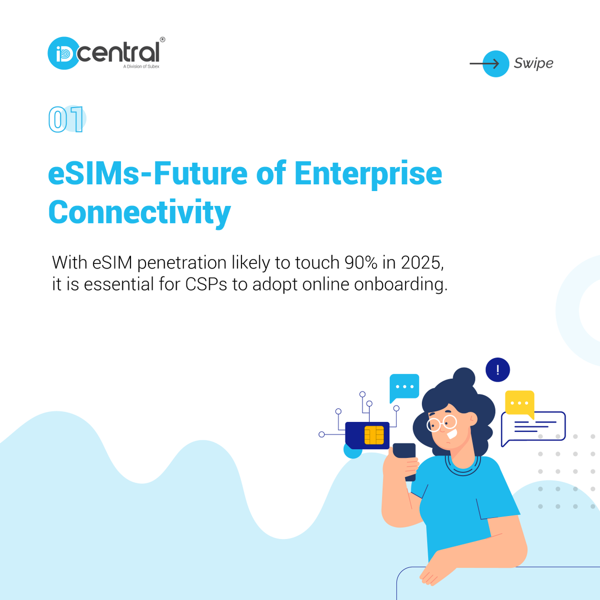 idcentral_io's tweet photo. (1/2)#Telecommunications 2023: Use cases for #DigitalOnboarding has skyrocketed in the #TelecomIndustry.

Contact us today and see our AI-enabled #IdentityVerification &amp; #ComplianceScreening in action: https://t.co/fgXUQiE0rz 

#UserOnboarding #RemoteOnboarding https://t.co/wzIbKBDn7h