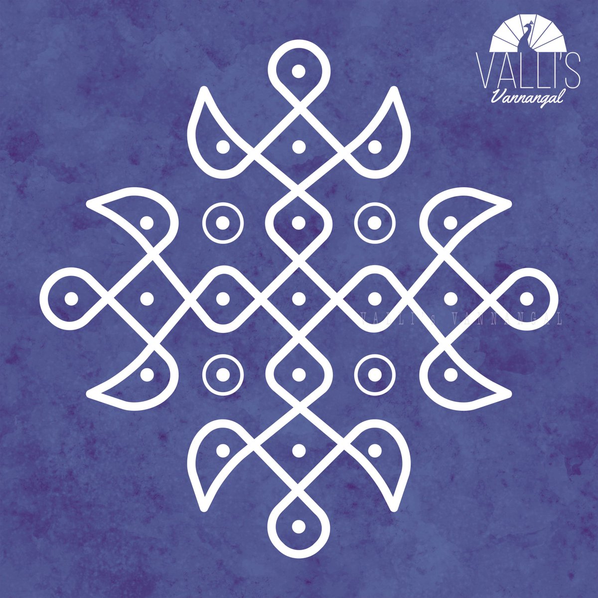vallisvannangal's tweet photo. Style : Dots
Size : 7-1
#kolamoftheday #kolamdesigns
#kambikolam #kolamdesign #kolam
#kolamwithdots #aadimonth #pullikolam
#aadikolam #floorart #apartmentkolam
#artindia #art #indiantradition #sikkukolam
#easykolam #simplekolam #kolamdecor
#vallisvannangal #rangoli #muggu https://t.co/dvmwdY1TGo