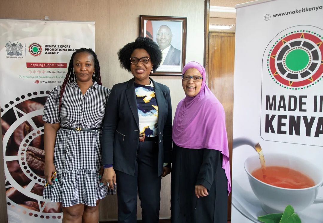 CompassGlobal4's tweet photo. Tokunbo Chiedu, CEO of  Compass Global in Nigeria paid a courtesy call to @MakeItKenya Kenya to discuss partnership opportunities for the upcoming 'West meets East Africa Trade Mission and Business Development Tour' happening in Kenya from 21st - 24th March 2023.
#kenya #afcfa https://t.co/rT2slY8rj3