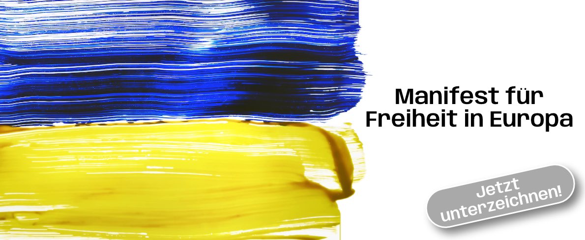 Dass der linke und rechte Rand den Krieg in der Ukraine nutzt, um gemeinsame Sache zu machen, ist ein neuer Tiefpunkt. 

Es ist Zeit, dass die demokratische Mitte sich lautstark und parteiübergreifend zu Wort meldet. Gemeinsame Petition für Freiheit in Europa mit <a href="/johwinkel/">Johannes Winkel</a>!