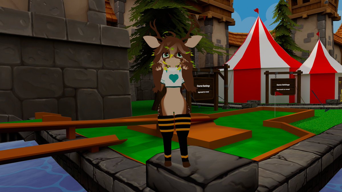 ChevronTheWolf's tweet photo. #thursdayvrchatgames #vrchat @Ostinyo #puttputtquest #minigolf #infested @NoLife1942 #phaserspace #lasertag
Join us for more action across VRChat's wide range of games! https://t.co/1DNPQ8tdEp