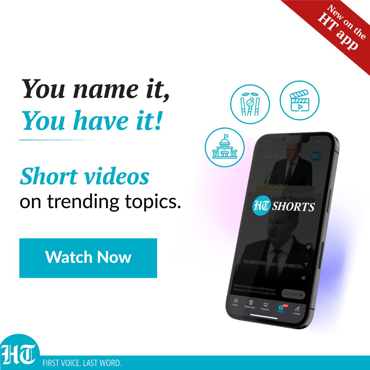 htTweets's tweet photo. Find out what is buzzing on HT Shorts. 💁🏻‍♀️

Watch news about trending topics at https://t.co/RDS43AXJWB

#HindustanTimes #HTShorts #WatchNow #BuzzingTopics https://t.co/priDpbhcvV