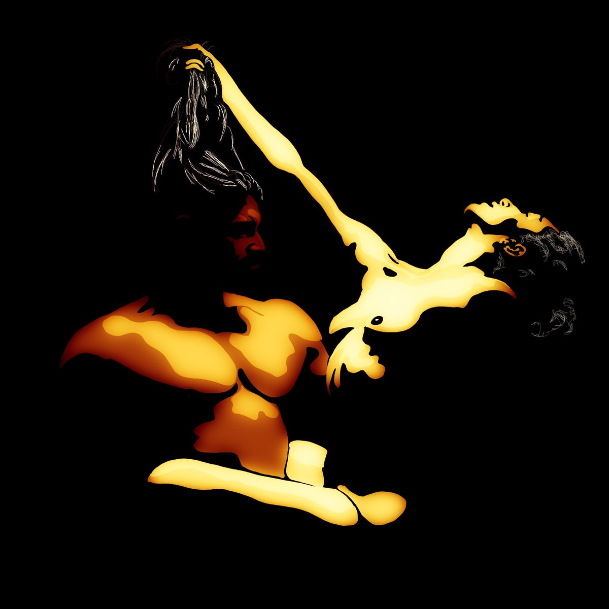 SirRenderArt's tweet photo. Athena vs Poseidon. #sensualart #sirrender #sirrenderart https://t.co/8rijZbUQGA