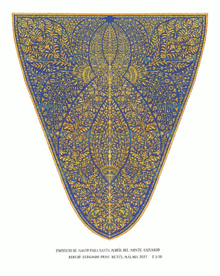 "Urban Freeways" , 1980, de Wayne Thiebaud + diseño del manto de Santa Mª del Monte Calvario de <a href="/FPrini/">Fernando Prini</a>, ingeniero técnico industrial y de los caminos de la mejor Semana Santa del futuro.