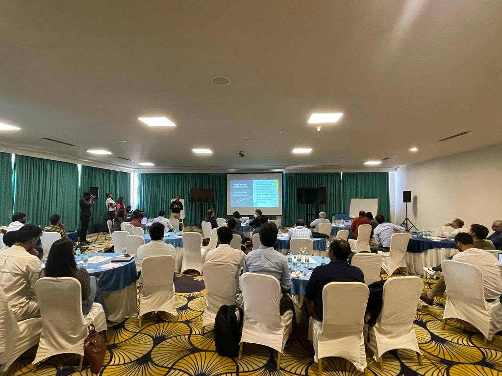 Our very first #HCXIntegratorWorkshop is officially. underway! A special shout-out to all the payers, providers, TPAs, insure-tech players who made it to Bengaluru this foggy morning!