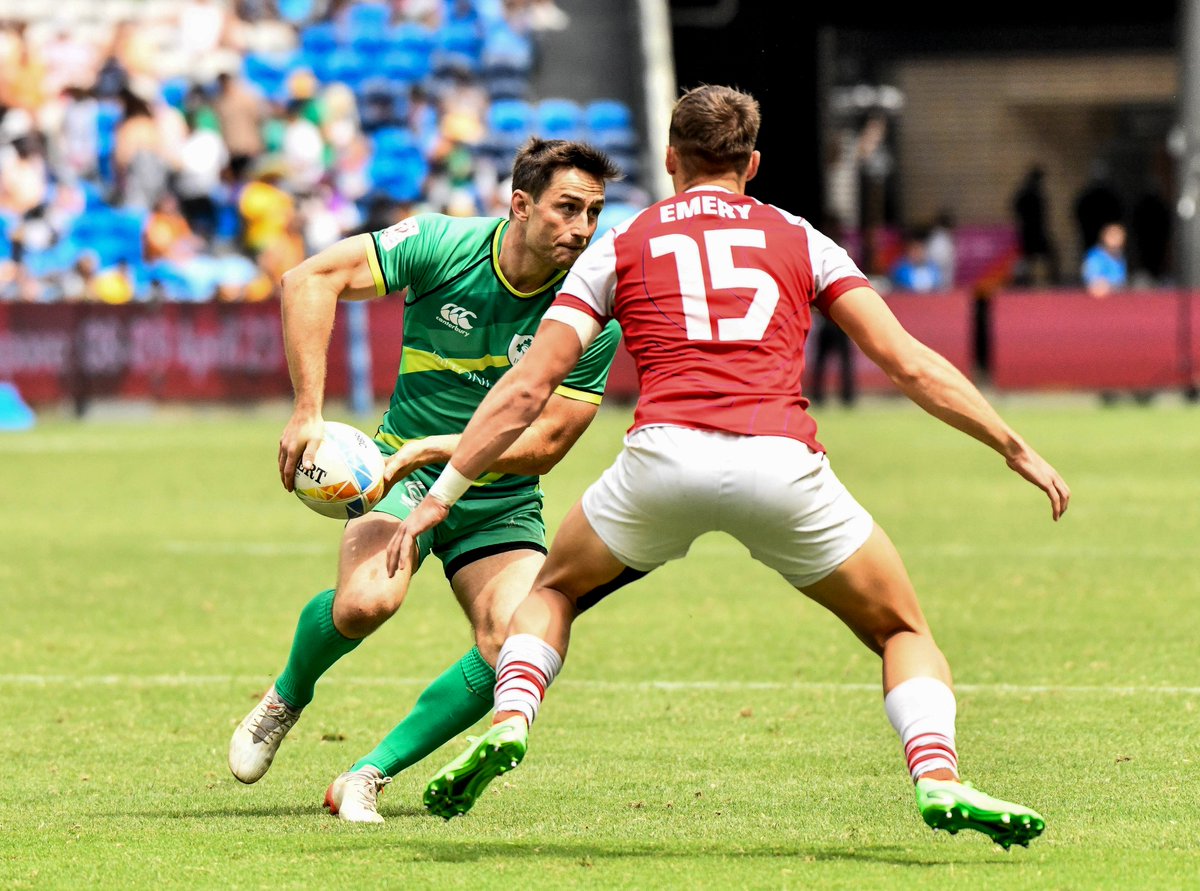 Getting ready to kick off the weekend’s action with the @IrishRugby Men's Sevens squad in LA for the next stop on the World Series. The very best of luck to the squad, we will all be rooting for you back home! #IrishRugby #IreM7s #LA7s @worldrugby @worldrugby7s