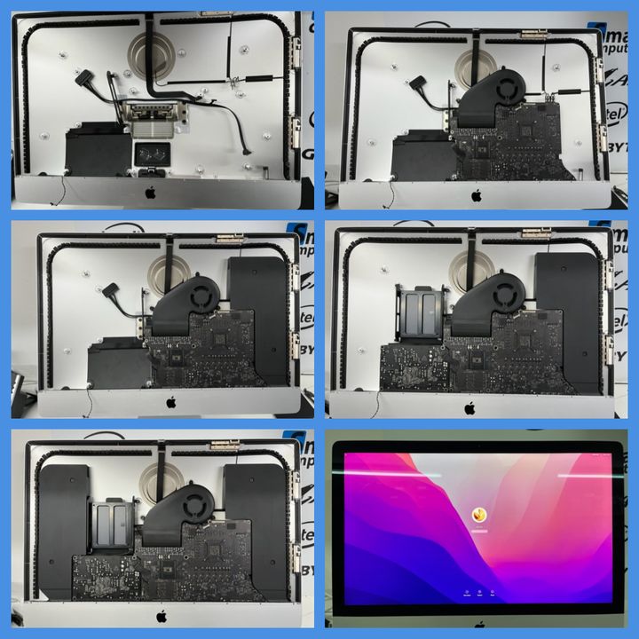 SmartBristol's tweet image. Complete strip down and rebuild for an iMac repair and upgrade.

New 1Tb Samsung EVO SSD installed, and running like a dream, this is by far the best possible upgrade for an iMac running slow!

#applerepairs #imacrepair #computerrepairs #macrepair